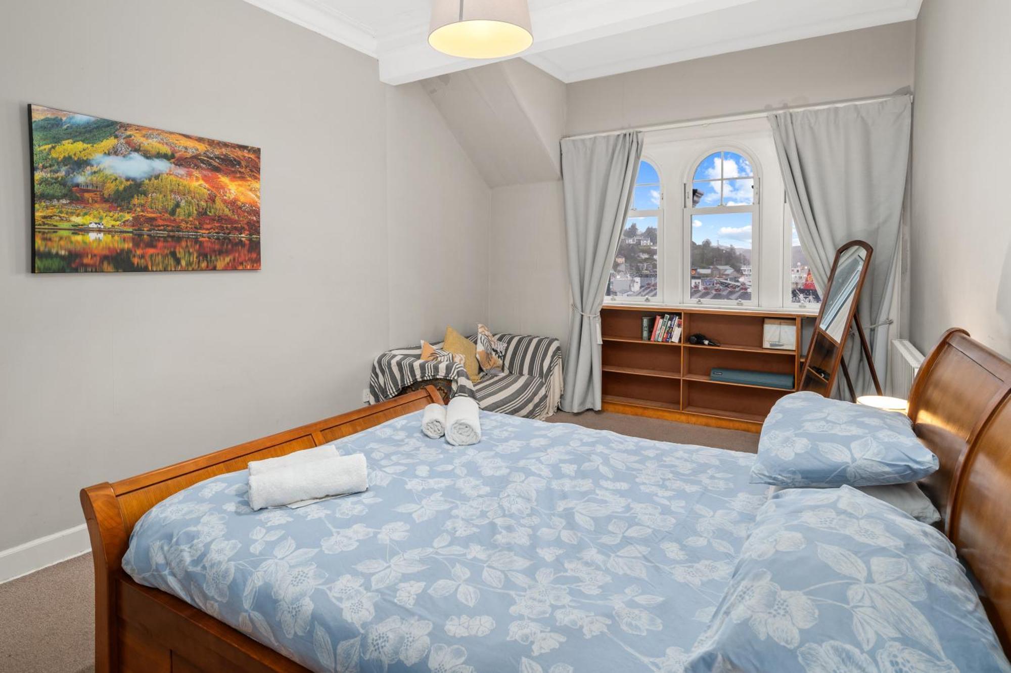 Panoramic Sea Views - Stunning 3Bd Apt & Balcony Oban Exteriör bild