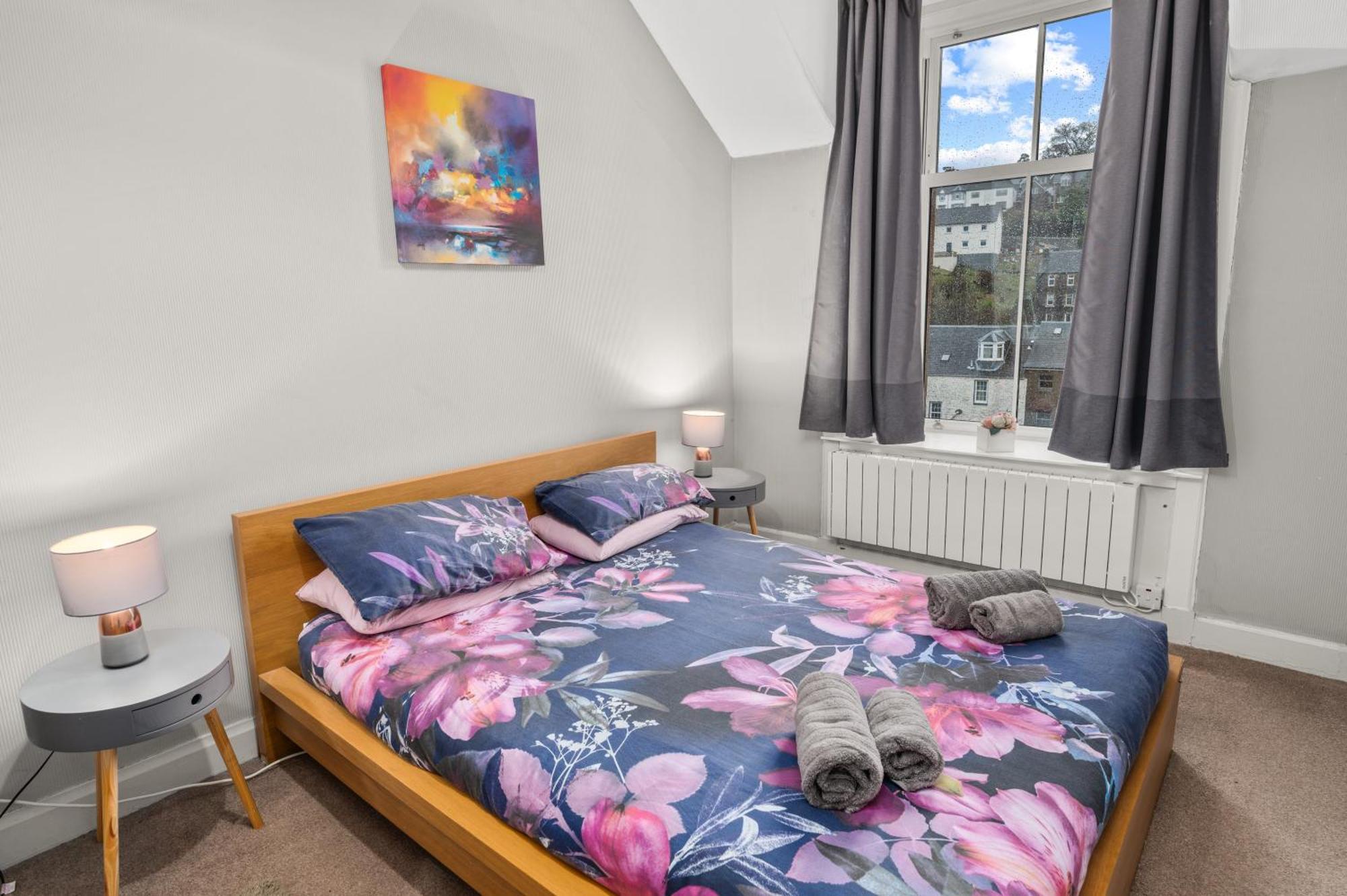 Panoramic Sea Views - Stunning 3Bd Apt & Balcony Oban Exteriör bild